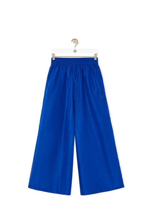 Loewe Cropped tracksuit trousers in silk