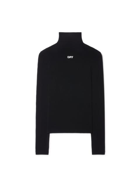 Off-White Off Stamp Second Skin L/s Turtle Neck