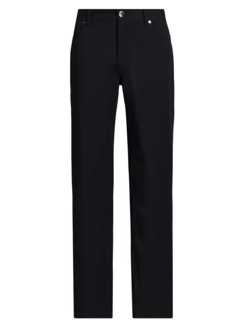 EMPORIO ARMANI Men's Stretch Tech Five-Pocket Pants - Blue Navy
