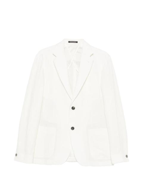 EMPORIO ARMANI long-sleeve buttoned blazer