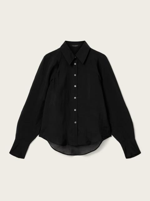 ALLSAINTS CORY RELAXED FIT PRINTED SHIRT