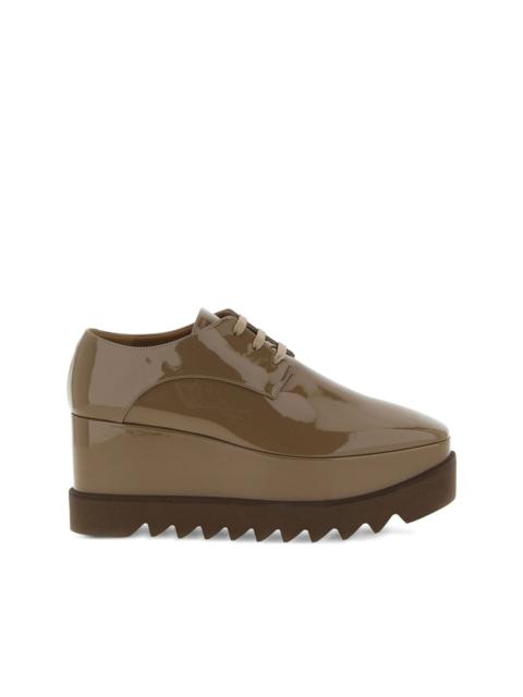 Stella McCartney Elyse square-toe wedge oxford shoes