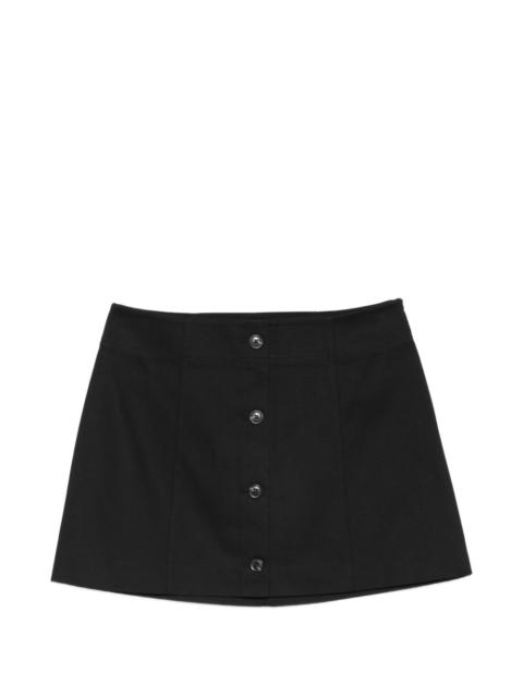 SAMSØE SAMSØE Sabonnie buttoned mini skirt