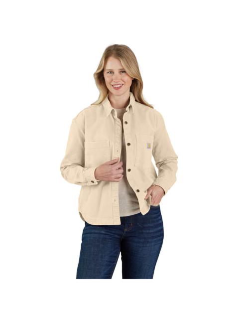 Carhartt Women's Montana Rugged Flex® Loose Fit Heavyweight Duck Overshirt