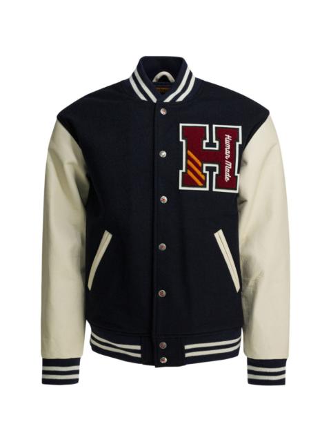 Human Made appliqué-detail bomber jacket