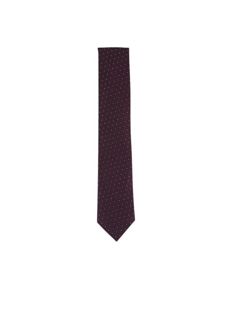 ZEGNA floral-pattern pointed-tip tie