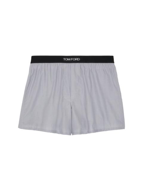 TOM FORD Gray Cotton Boxers