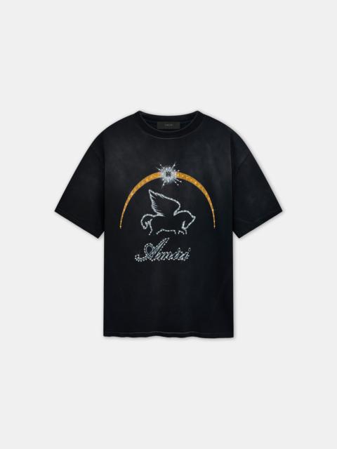 AMIRI AMIRI CRYSTAL PEGASUS TEE