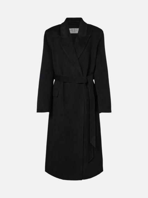 Acne Studios Wool and cashmere wrap coat