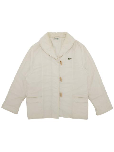 Lacoste Toggle Puffer Jacket 'White'