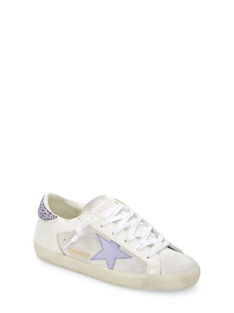 Super-Star Sneaker in White/Lilac