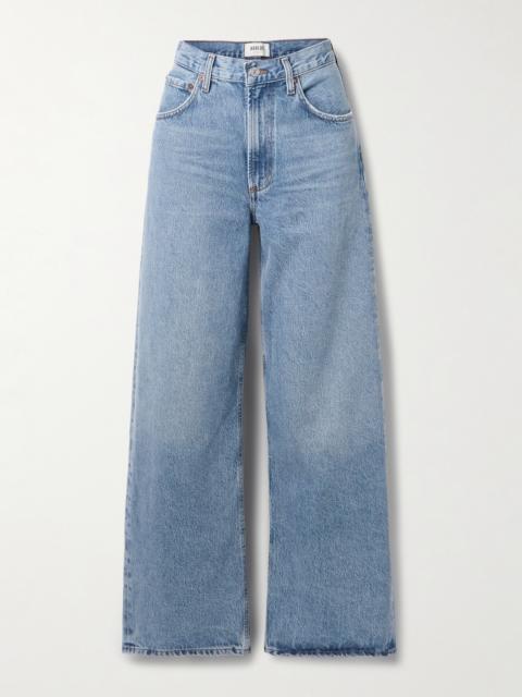 AGOLDE Low Curve Mid-rise Straight-leg Jeans