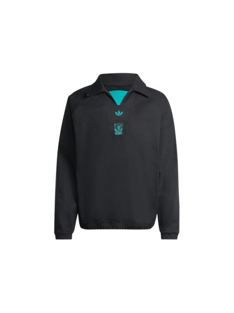 adidas adidas Liverpool FC Terrace Icons Drill Sweatshirt Black