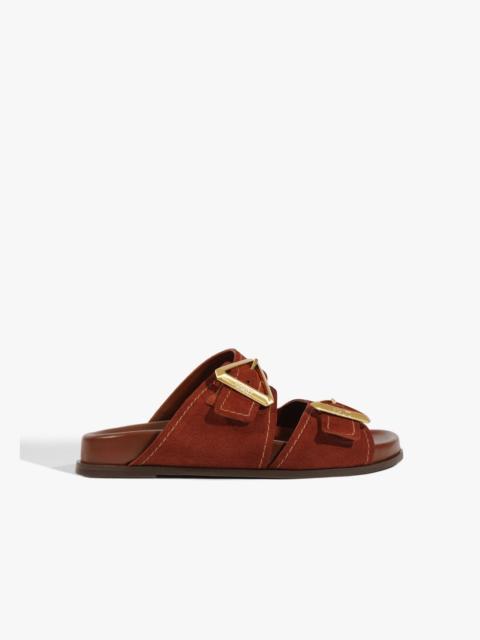 SCHUTZ Erika Suede Sporty Sandal