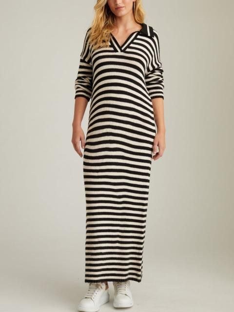 525 america Raya: Stripe Polo Dress
