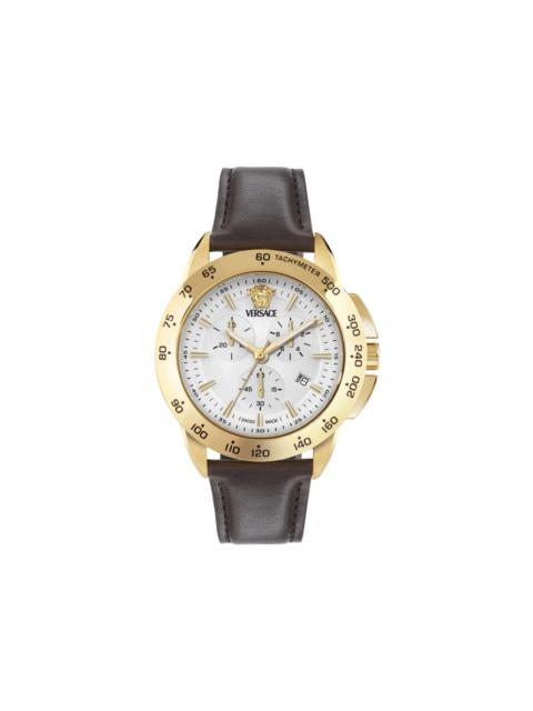 VERSACE Versace V-Sport Chrono Leather Watch VEKIA0325