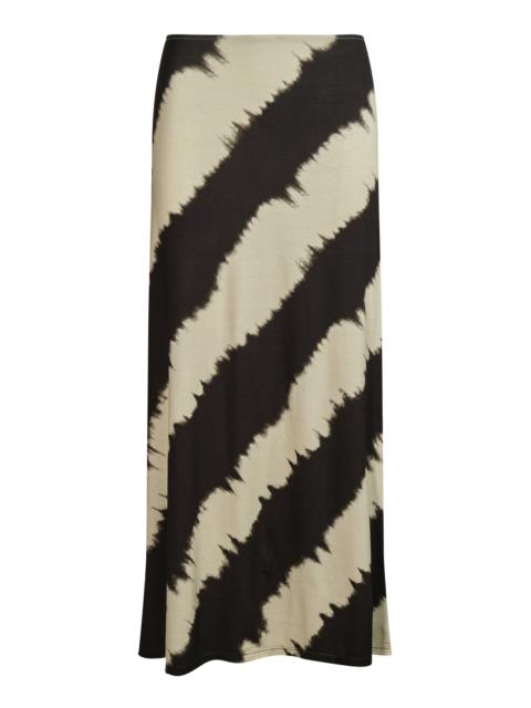 Johanna Ortiz Wild Frontiers Jersey Maxi Skirt multi