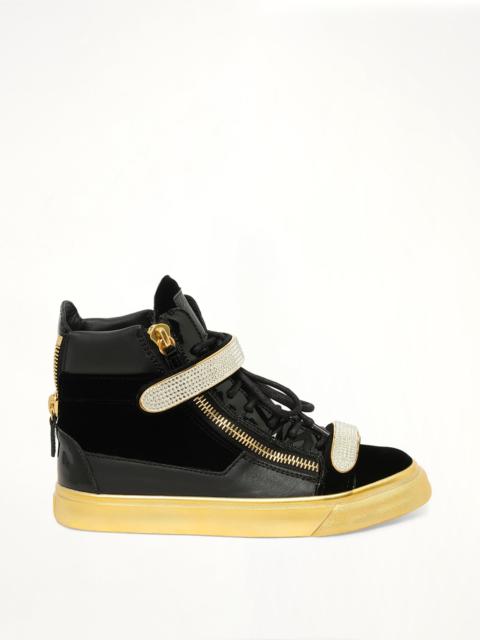 Giuseppe Zanotti GZ Veronica Sneaker in Navy