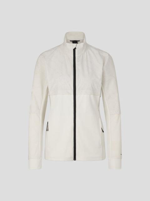 BOGNER Jolina Reflective functional jacket in Off-white
