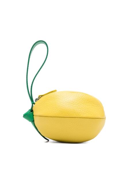 HEREU lemon-design mini clutch bag