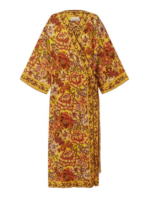 ALÉMAIS Heatwave Wrap Midi Dress