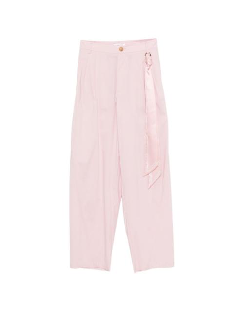 DARKPARK ring-detail trousers