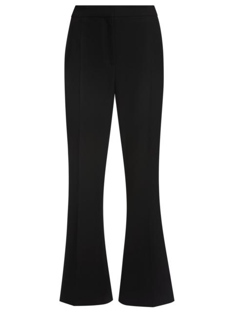 BOSS SLIM-FIT TROUSERS WITH BOOTCUT LEG