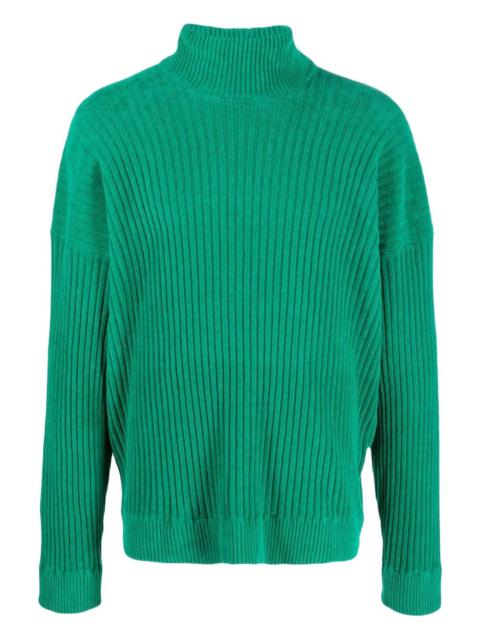 BONSAI ribbed turtleneck sweater