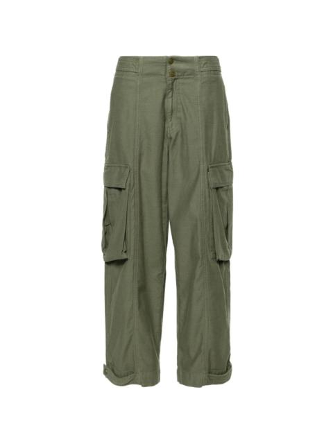 FRAME wide-leg cargo trousers