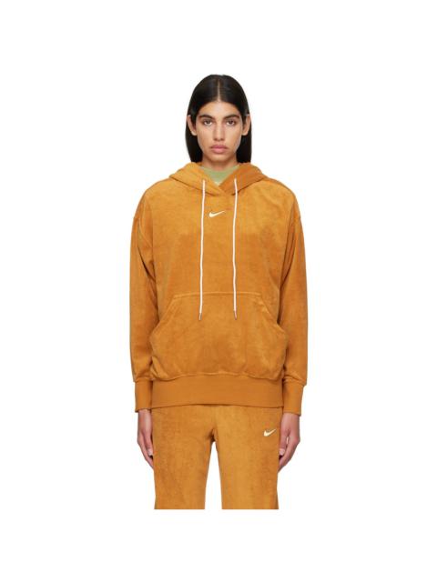 Orange Oversized Hoodie