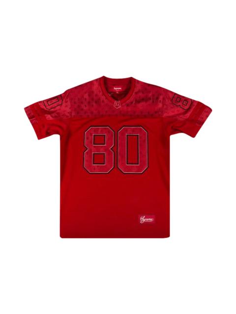 Supreme Monogram Football Jersey 'Red'