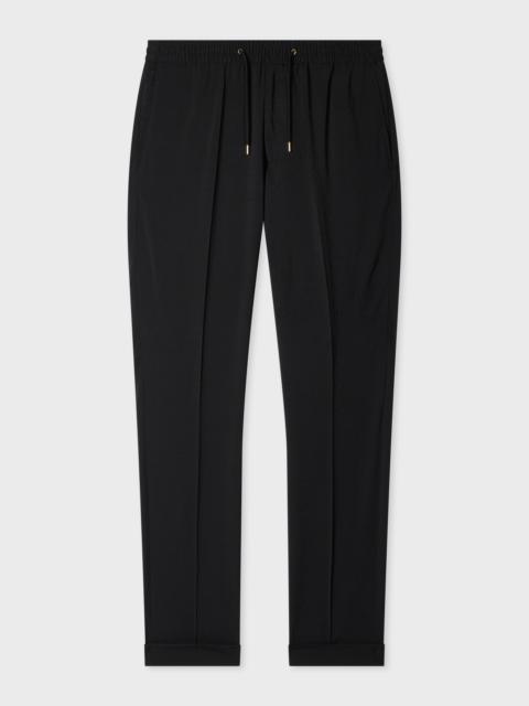 Paul Smith Slim-Fit Wool Seersucker Drawstring Trousers