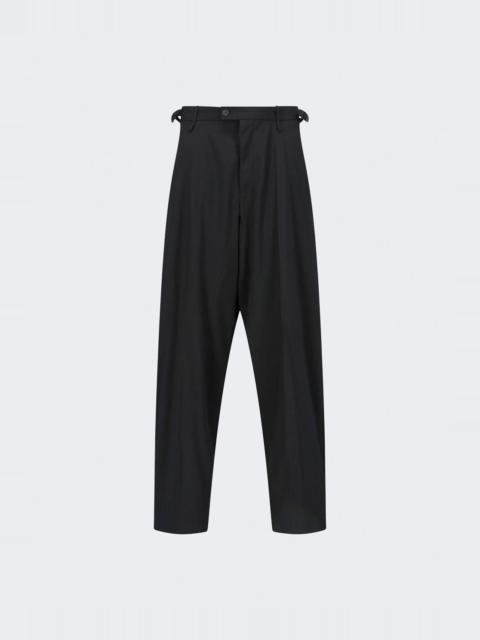 032c Wide Leg Suit Trousers Dark Blue | REVERSIBLE