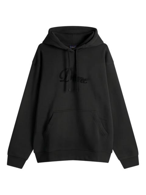 Dime logo-print hoodie
