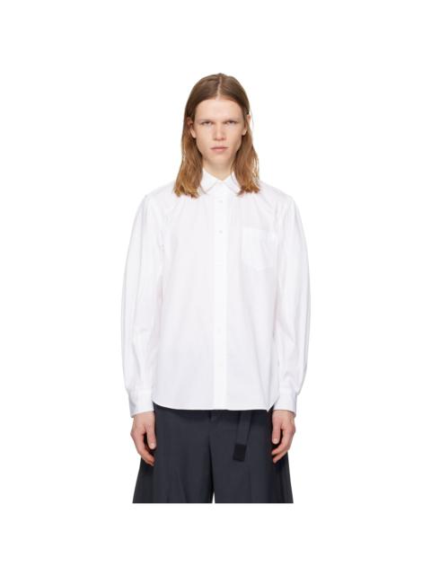 sacai White Poplin Shirt