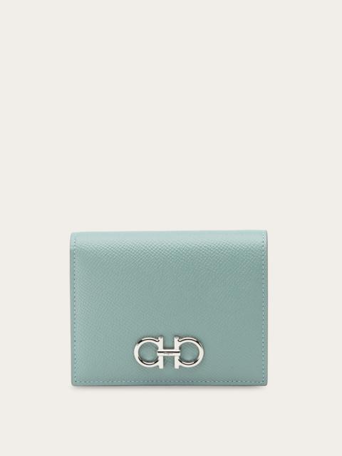 FERRAGAMO Gancini compact wallet