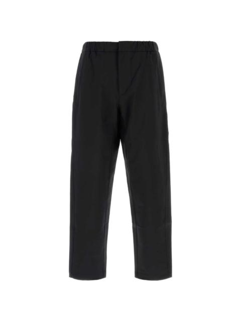 Herno elasticated-waistband trousers