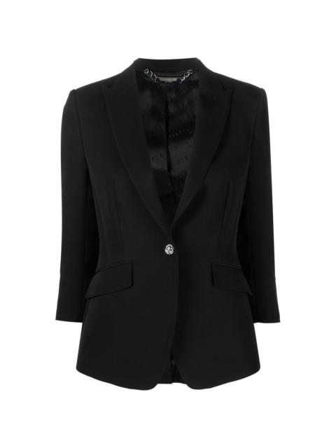 Cady single-breasted blazer