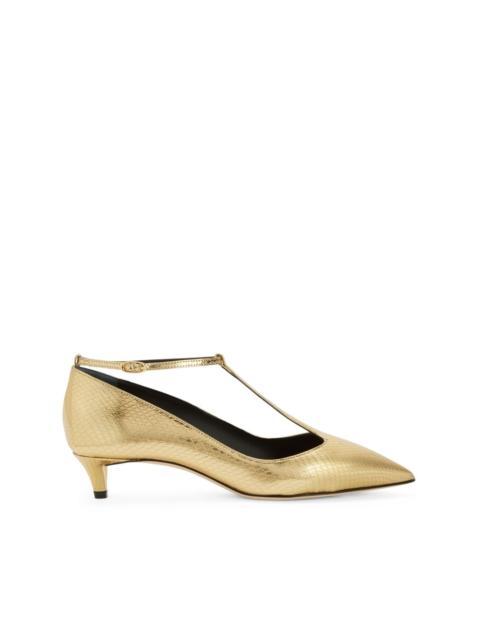 Giuseppe Zanotti Olivia snakeskin-effect sandals