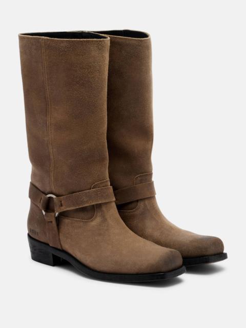 Golden Goose Suede biker boots