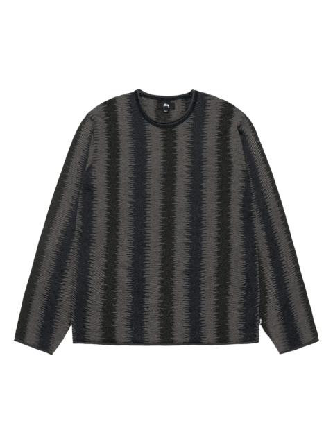 Stüssy Stussy Shadow Stripe Sweater 'Olive'