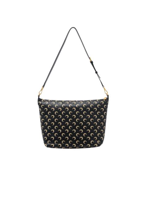 Marine Serre Moon Screenprint Leather Mail