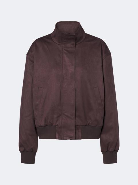 velvet Quincy blouson jacket