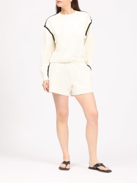 rag & bone Terry Blanket-Stitch Short