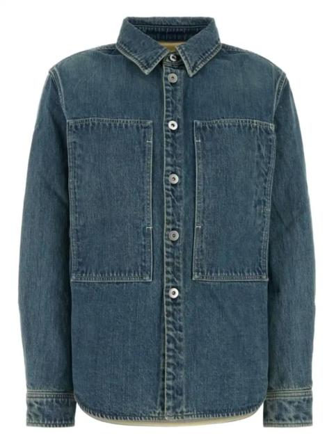 denim oversized shirt