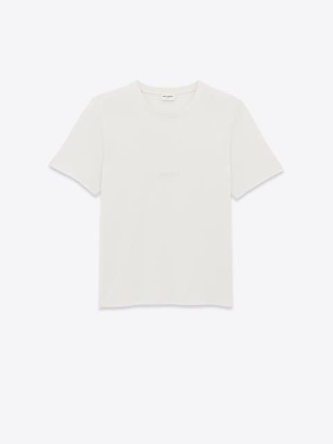 SAINT LAURENT SAINT LAURENT REVERSE T-SHIRT | REVERSIBLE