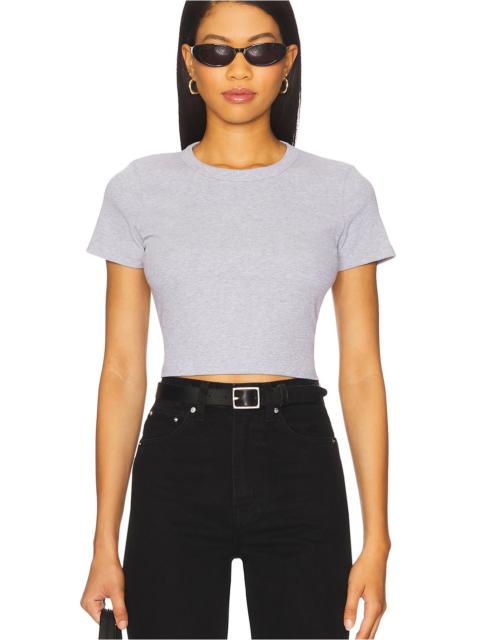 LESET Kelly Crop Slim Fit Tee