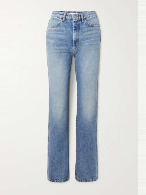 RE/DONE 70s high-rise straight-leg jeans