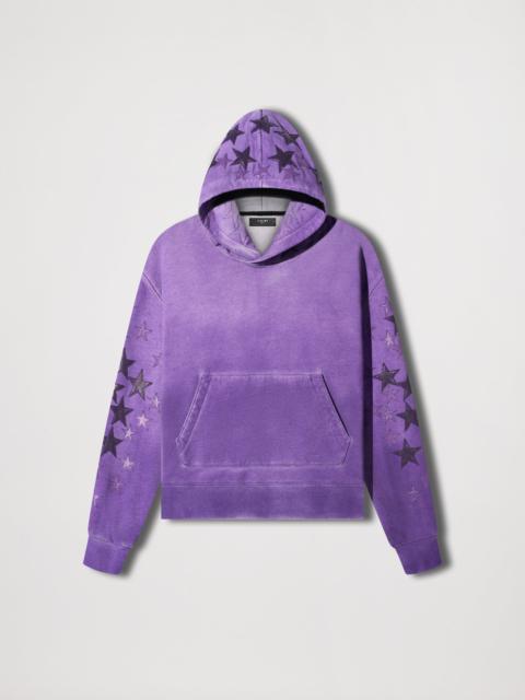 AMIRI PIGMENT SPRAY STAR HOODIE