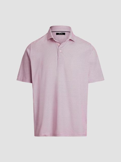 Polo Ralph Lauren Men's Luxury Perforated Polo Shirt - Carmel Pink Petal Boxes